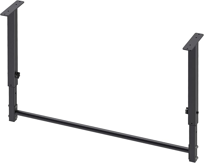Kipika 48" Ceiling Mounted Pull Up Bar, Heavy Duty Multi-Grip Chin Up Bar,Mounted Pullup Bar, Adjustable Height, Pull Up Bands for Chin Ups & Body Stretching, Ideal for Home Gym and Strength Training