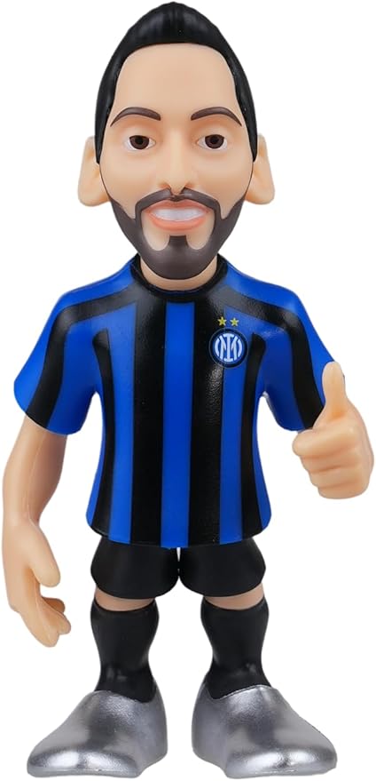 Minix 12cm Collectible Figurines – Official Licensed Serie A Soccer Figures – Choose Your Favorite Nerazzurri Stars (Hakan Calhanoglu)