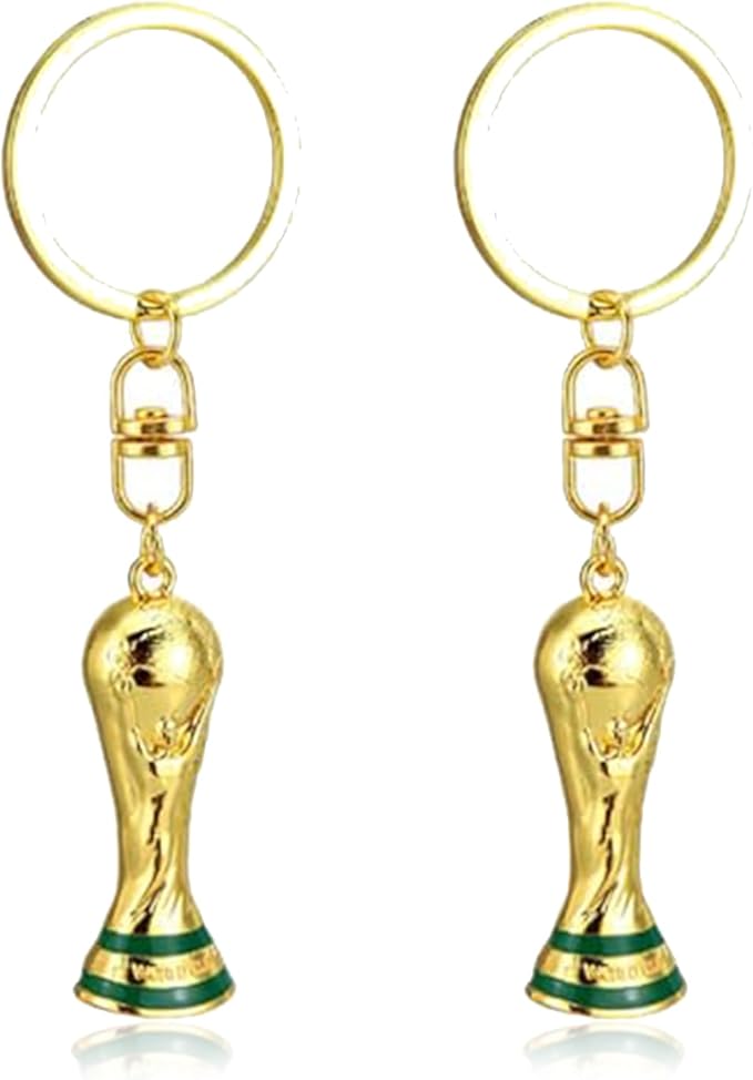 Soccer Keychain 2026 World Cup Design Soccer Ball Keychain with National Flags