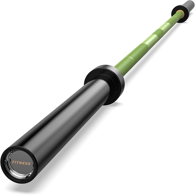 Olympic Barbell, 45lb/35lb 2-inch Weight Bar for Bench Press, 7ft/6.5ft Olympic Bar, 1000 lb/1500 lb High-Capacity, Hard Chrome, Knurled Grip, Strength Training Deadlift Weightlifting Squat