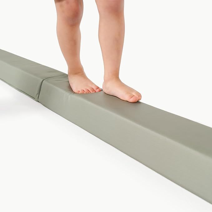 Kids Folding Foam Balance Beam 72" L Kids Balance Beam - Develops Coordination for Toddlers and Children Ages 1-5 - Toddler Balance Beam Folds in Half for Easy Storage
