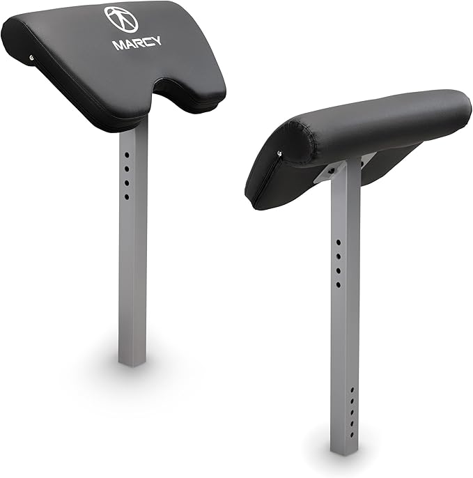 Marcy Standard & Olympic Adjustable Weight Benches and Accessories - Build You Own Home Gym with Optional Attachments Available: Lat Tower, Leg Developer, and Arm Curl for Full Body Exercise and Strength Training