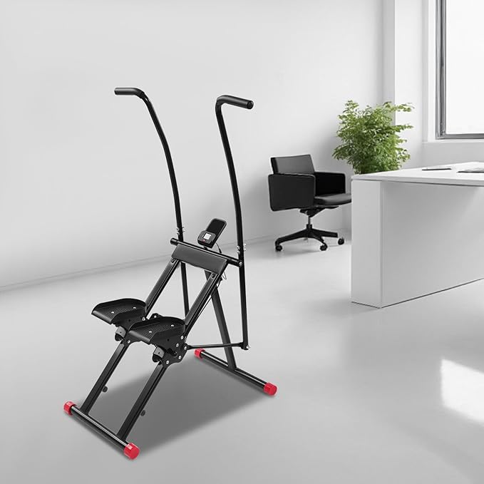 Stair Stepper, Vertical Exercise Climber for Full-Body Workout, Stair Stepper for Home Gym, 220 LBS Loading Capacity
