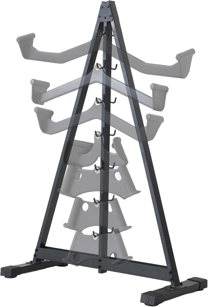 LAT Pulldown Storage,LAT Bar Organizer,LAT Pulldown Attachments.Attachment Storage Rack for Mag Grip - Home Gym Fitness Heavy Duty A-Frame Stand and Gym Wall Storage.