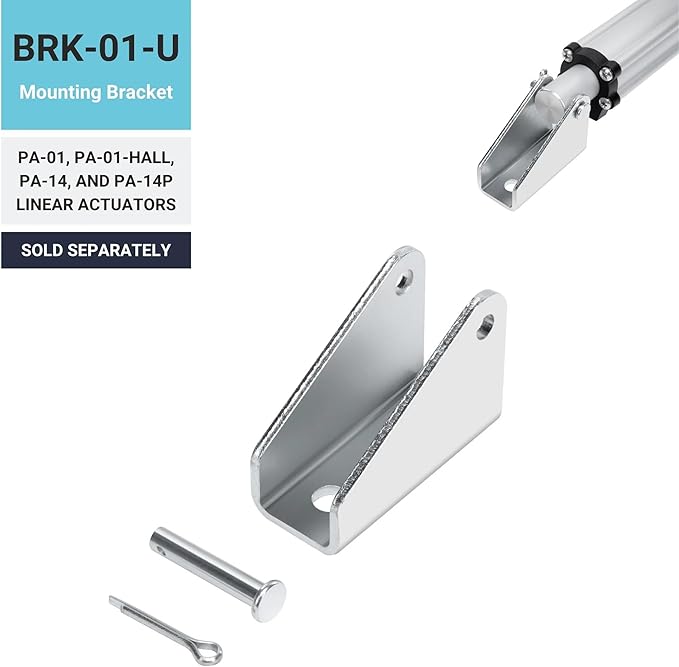 Progressive Automations 12V Mini Linear Electric Actuator - 8 inches, 50 lbs Force, Innovative Compact Design and Versatile Capabilities for Home and General Automation, Automotive, Manufacturing
