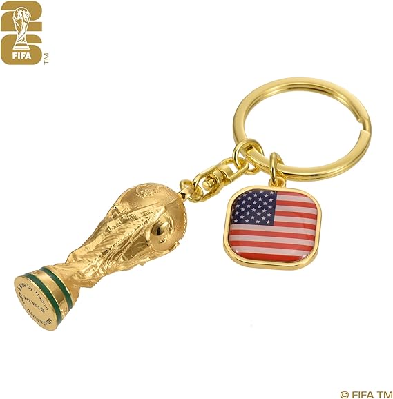 Official FIFA World Cup 2026 Edition Trophy Key Chains