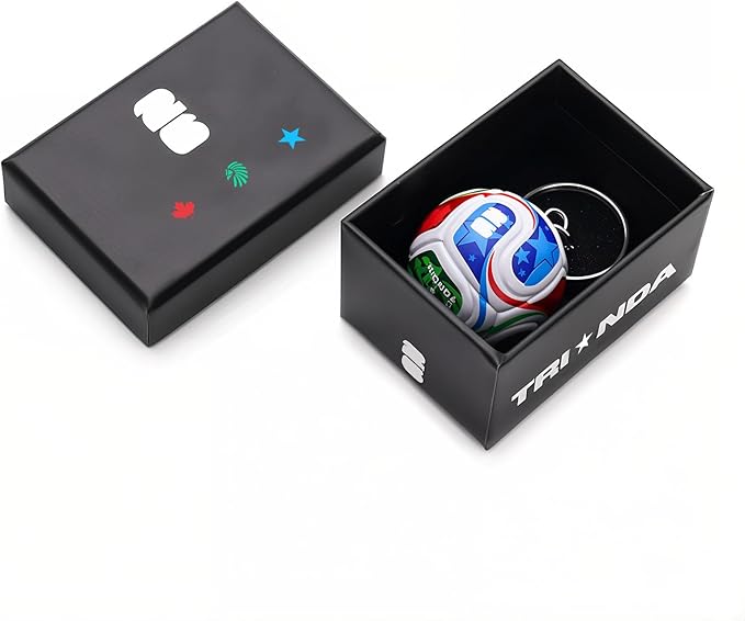 Mini Soccer Ball Fan Keychain for 2026 Global Soccer Season, Football Supporter Gift Accessory
