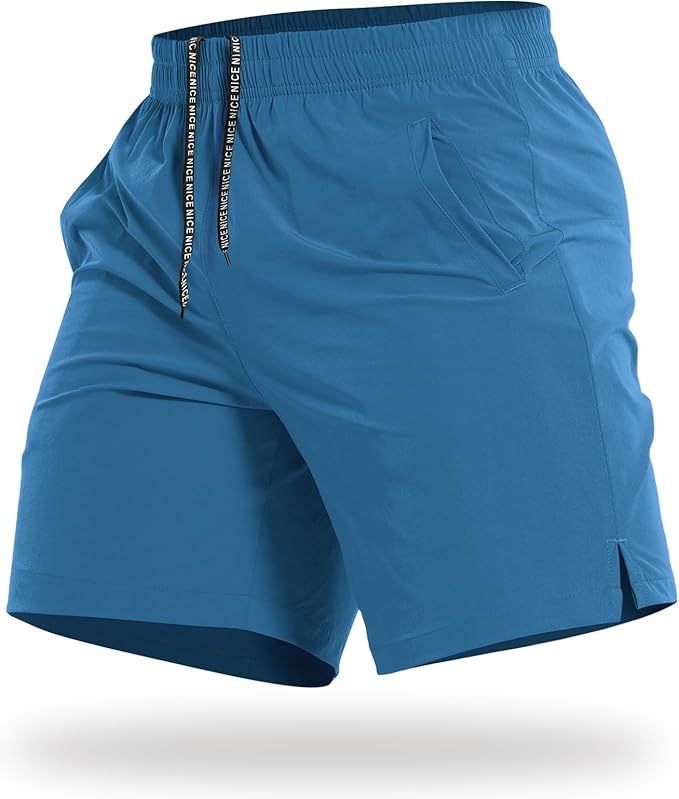 CANGHPGIN Mens Workout Athletic Shorts 7 inch / 5 inch Quick Dry Running Shorts Men Lightweight Sports Gym Shorts with Pocket