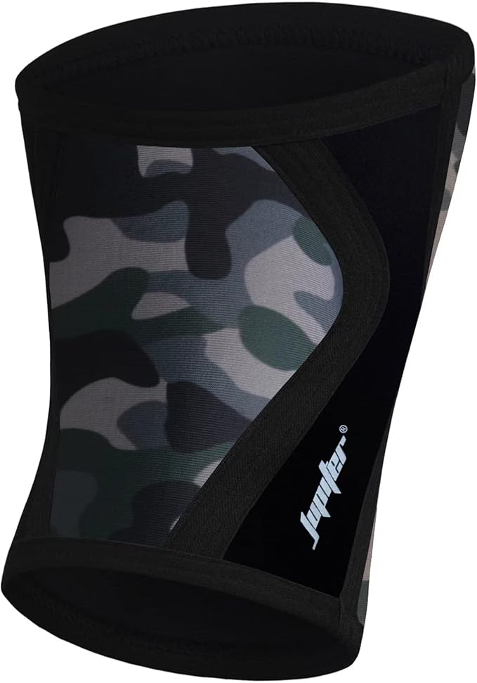 Knee Sleeves (1 Pair), 7mm Compression Knee Braces for Squats,Weightlifting,Powerlifting,Cross Training for Men & Women (Medium)
