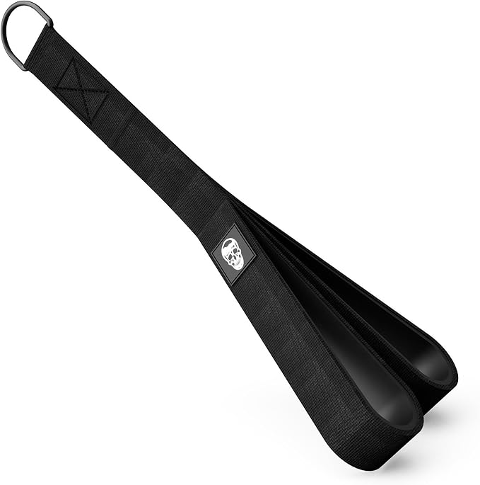 Gymreapers Tricep Rope Cable Attachment - Multi-Workout Tricep Pull Down Cable Attachment - Perfect Gym Cable attachments (3 Lengths Built in One)