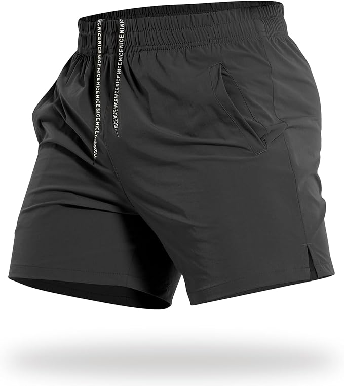 CANGHPGIN Mens Workout Athletic Shorts 7 inch / 5 inch Quick Dry Running Shorts Men Lightweight Sports Gym Shorts with Pocket