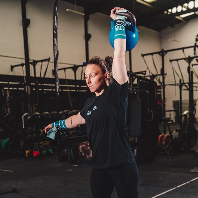 Velites I Quad Pro Handgrips I Professional Cross Training Gloves or Gymnastics I All Surface I Use with Magnesium I Includes Free Bands