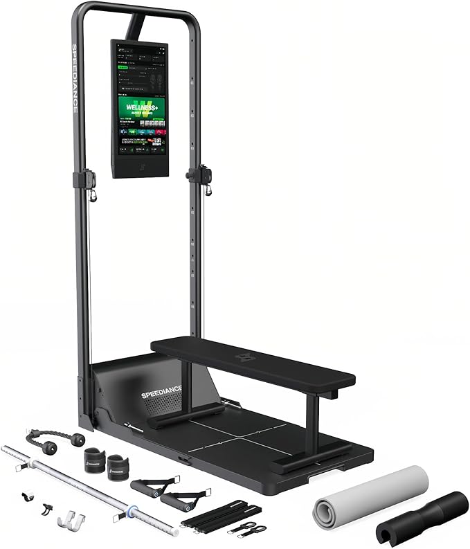 Speediance Home Gym, Smart AI-Powered Multi-Functional Smith Machine for Full Body Strength Training, All-in-one Gym Equipment, Digital Weight System, Workout Station, Squat Rack, Gym Monster 2