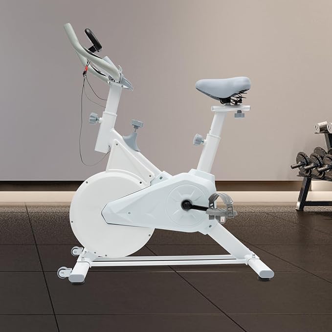 Indoor Cycling Stationary Bike, Exercise Bike, Indoor Cycling Workout Bike, Bike For Home Training, With Monitor, Phone&Tablet Holder, Adjustable Resistance System, For Home, Gym, Indoor Places
