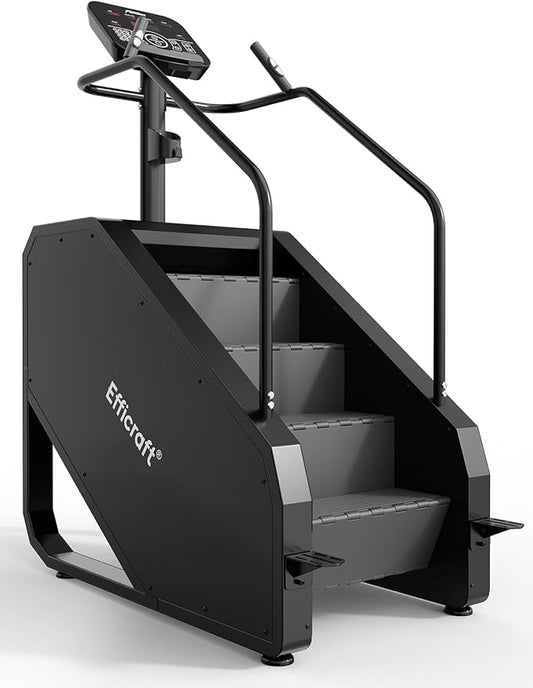 Stair Stepper Machine with LED Screen, Commercial Grade Stair Climber, Continuous Climbing Exercise Machine for Cardio, 15 Speed Levels Stair Master, 15-164 Steps/Min