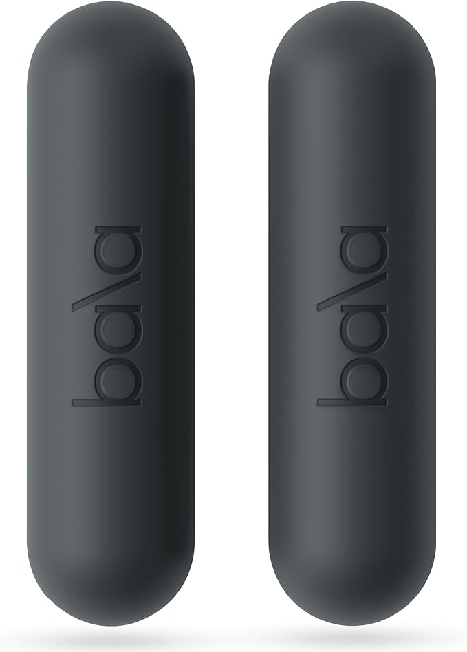 Bala Bars Dumbbell Set for Women & Men - Set of 2 Bars Designed for Walking, Strength Training, HIIT, Boxing & Aerobics - Hand Weights for Working Out at Home