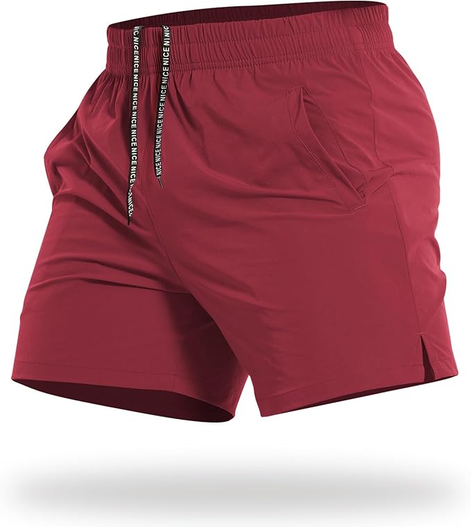 CANGHPGIN Mens Workout Athletic Shorts 7 inch / 5 inch Quick Dry Running Shorts Men Lightweight Sports Gym Shorts with Pocket