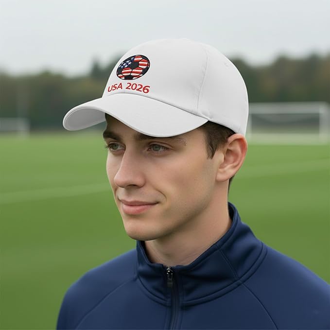 2026 Soccer World Cup Hat - Adjustable Baseball Cap,World Cup Merchandise Gifts Accessories Decorations