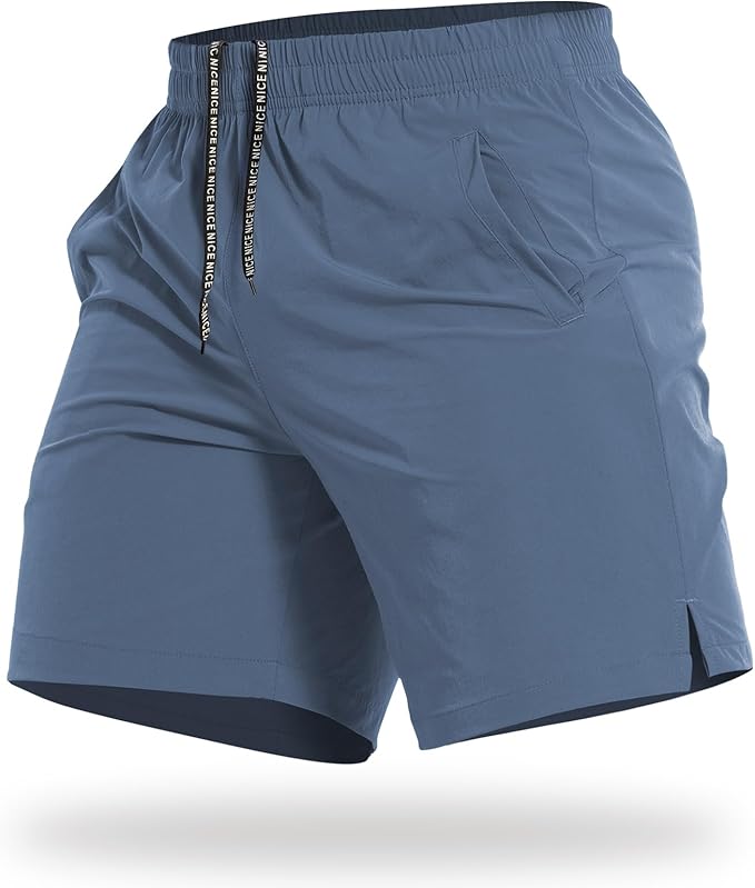 CANGHPGIN Mens Workout Athletic Shorts 7 inch / 5 inch Quick Dry Running Shorts Men Lightweight Sports Gym Shorts with Pocket