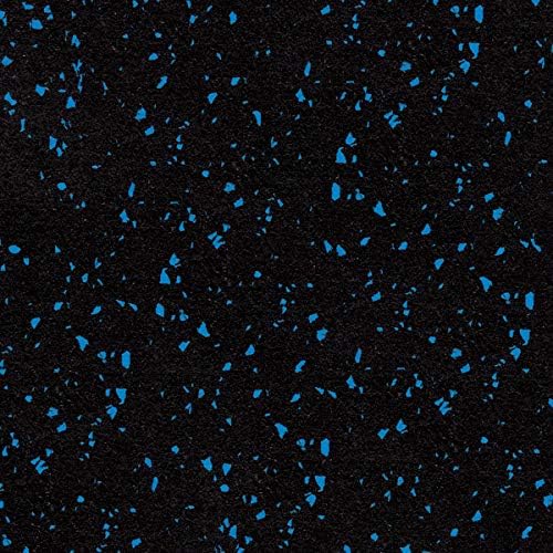 American Floor Mats Ultimate Stand-Alone Gym Mats 10% Blue 4' x 10' - 1/4" Thick