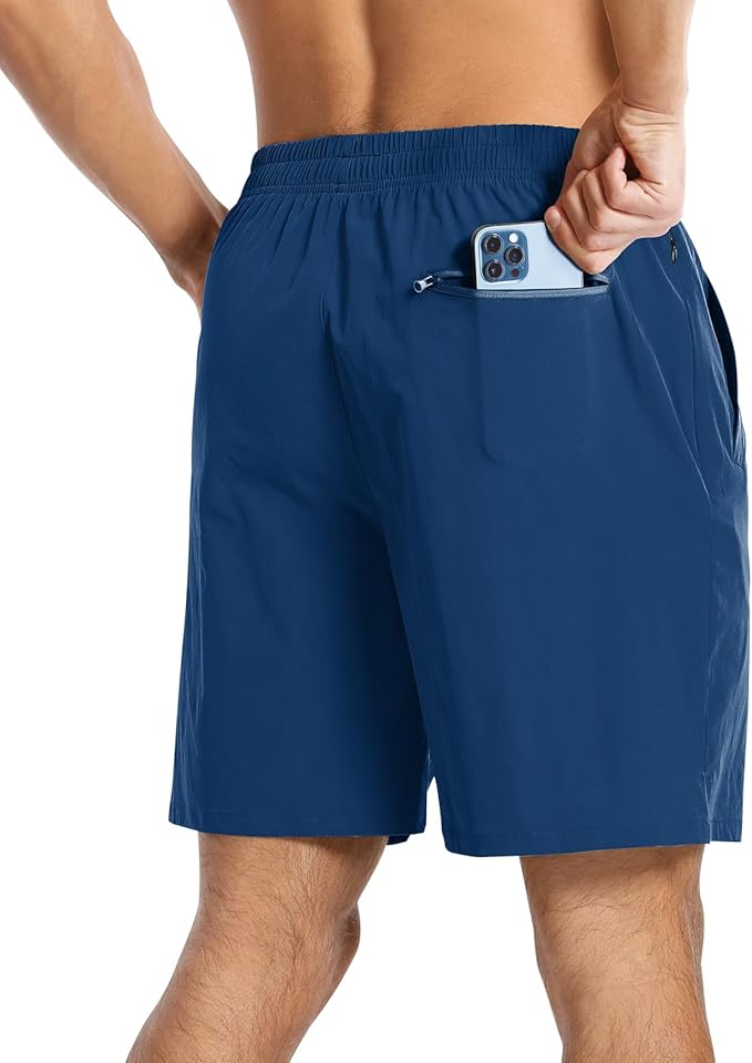 CANGHPGIN Mens Workout Athletic Shorts 7 inch / 5 inch Quick Dry Running Shorts Men Lightweight Sports Gym Shorts with Pocket