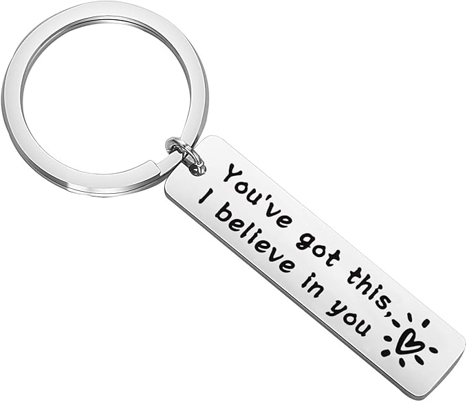 BNQL I Believe in You Keychain You Have Got This Keychain Inspirational Sobriety Gift (keychain s)