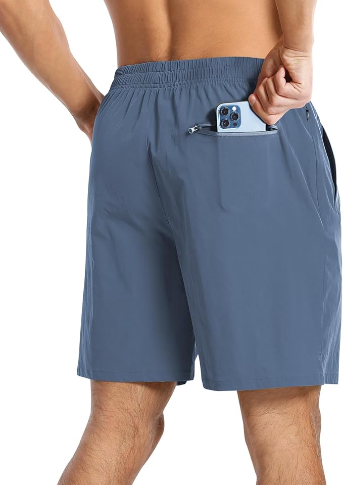 CANGHPGIN Mens Workout Athletic Shorts 7 inch / 5 inch Quick Dry Running Shorts Men Lightweight Sports Gym Shorts with Pocket