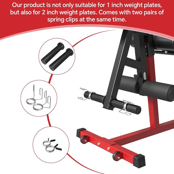 Leg Extension and Leg Curl Machine,Seated Leg Extension and Lying Curl Machine for Home Gym,Leg Press Bench Fit for Both 1'' and 2'' Weight Plates