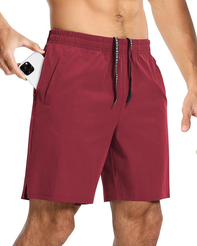 CANGHPGIN Mens Workout Athletic Shorts 7 inch / 5 inch Quick Dry Running Shorts Men Lightweight Sports Gym Shorts with Pocket