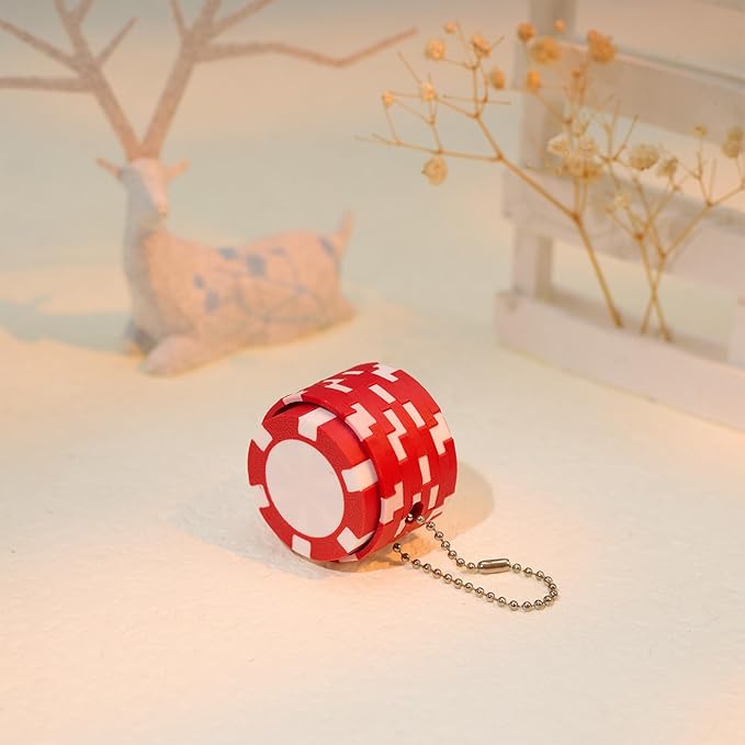 minihope Click Fidget Keychain – Cute Stress Relief Gadget – Pocket Button Clicker for Focus, Fun & Bag Charm Us