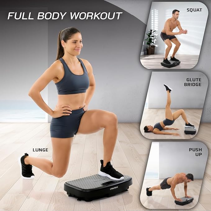 Nautilus Vibratone Pro Vibration Plate Full Body Fitness and Exercise Platform - Muscle Strength, Circulation