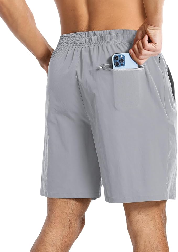 CANGHPGIN Mens Workout Athletic Shorts 7 inch / 5 inch Quick Dry Running Shorts Men Lightweight Sports Gym Shorts with Pocket