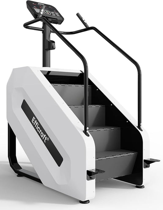 Stair Stepper Machine with LED Screen, Commercial Grade Stair Climber, Continuous Climbing Exercise Machine for Cardio, 15 Speed Levels Stair Master, 15-164 Steps/Min