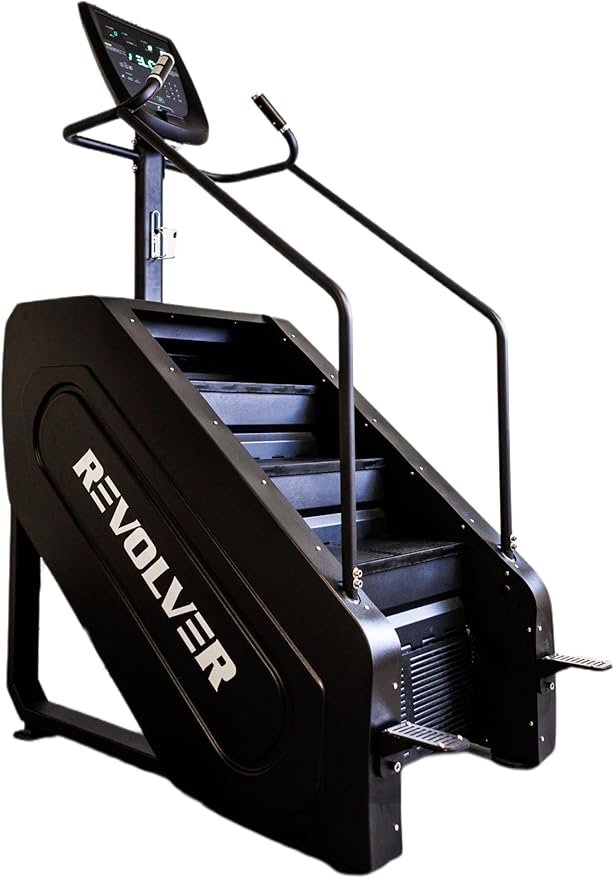 The Revolver - Cardio Equipment for Gym and Home Workout - Body Fitness Stair Climber for Stepper Exercise