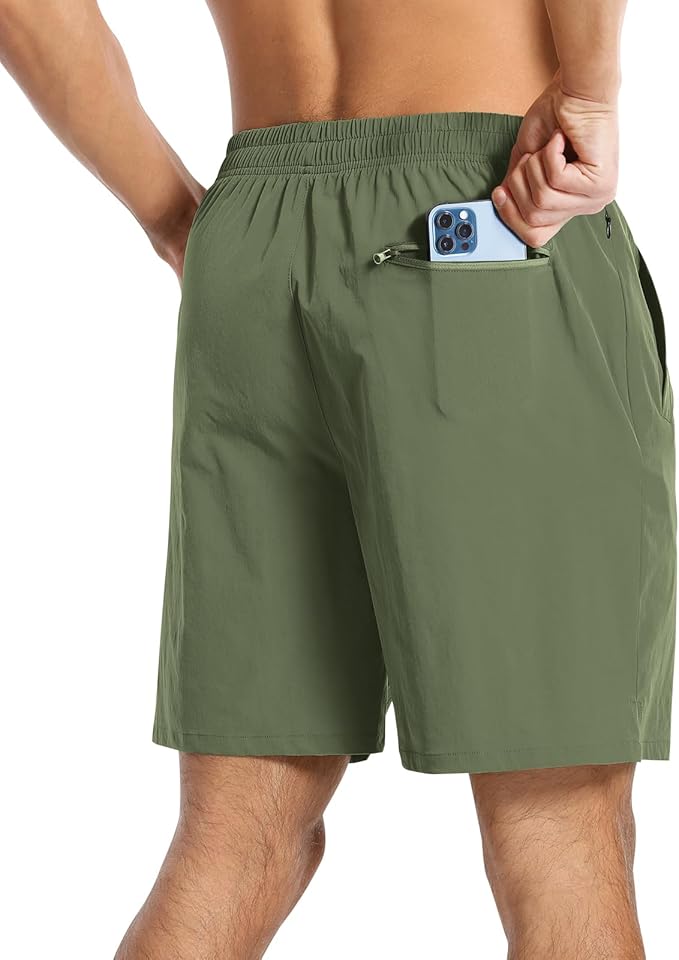 CANGHPGIN Mens Workout Athletic Shorts 7 inch / 5 inch Quick Dry Running Shorts Men Lightweight Sports Gym Shorts with Pocket