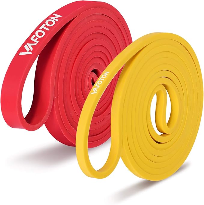 VAFOTON Pull up Assist Band,Latex Resistance Strap Loop for Strength Training,Warm up,Streching,Muscels Building,Home Gym Equipment for Men and Women-Light Level