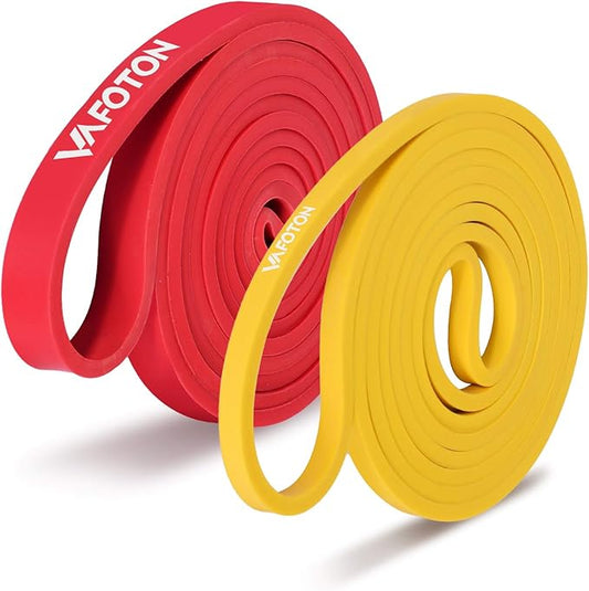 VAFOTON Pull up Assist Band,Latex Resistance Strap Loop for Strength Training,Warm up,Streching,Muscels Building,Home Gym Equipment for Men and Women-Light Level