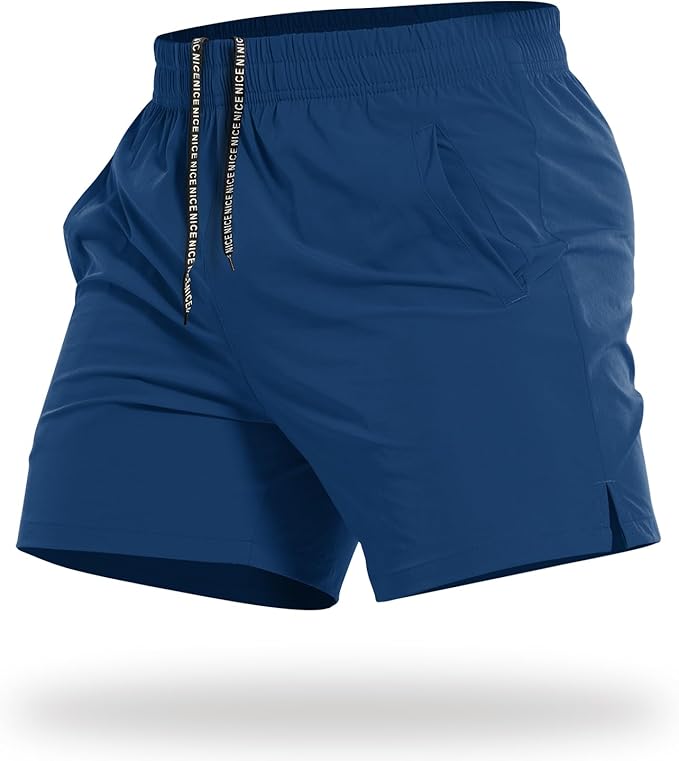 CANGHPGIN Mens Workout Athletic Shorts 7 inch / 5 inch Quick Dry Running Shorts Men Lightweight Sports Gym Shorts with Pocket