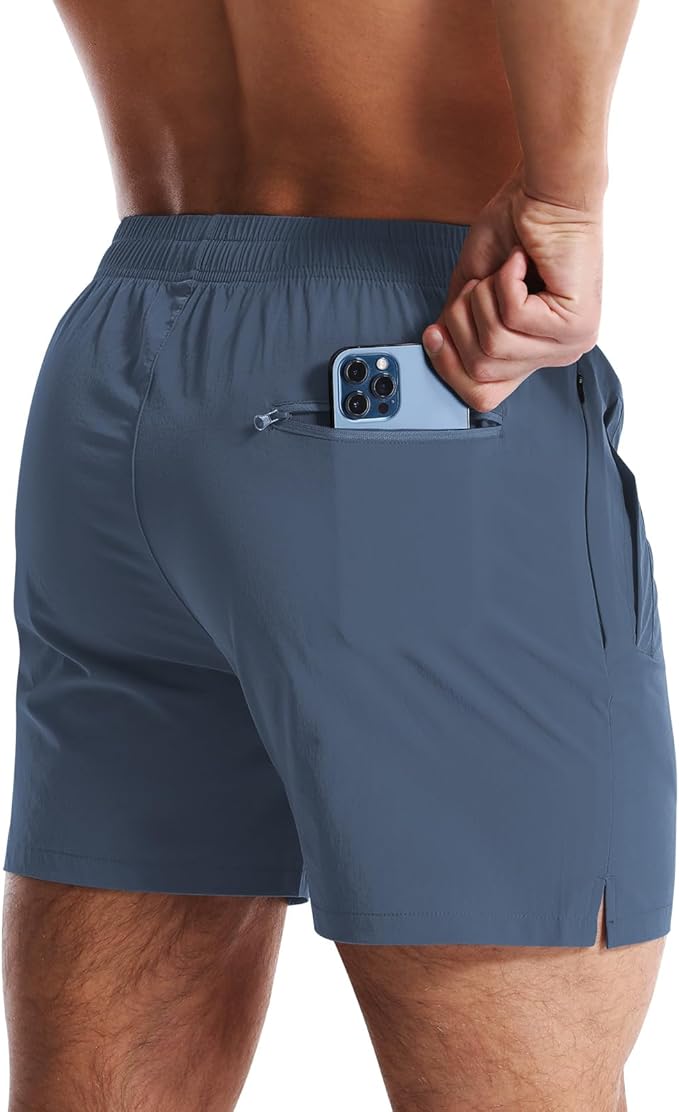 CANGHPGIN Mens Workout Athletic Shorts 7 inch / 5 inch Quick Dry Running Shorts Men Lightweight Sports Gym Shorts with Pocket