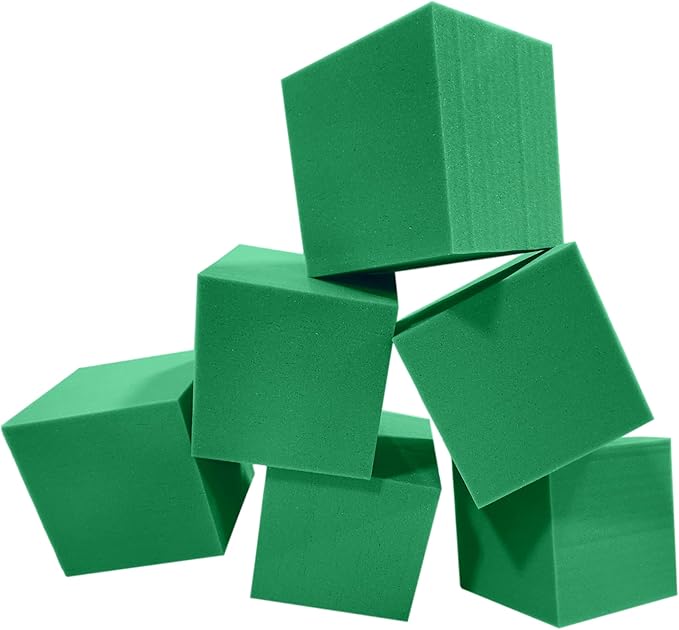 ENVIROLITE 8" Foam Cubes | Premium Quality Foam Cubes for Foam Pits | DIY Foam Pit | at Home Foam Cubes