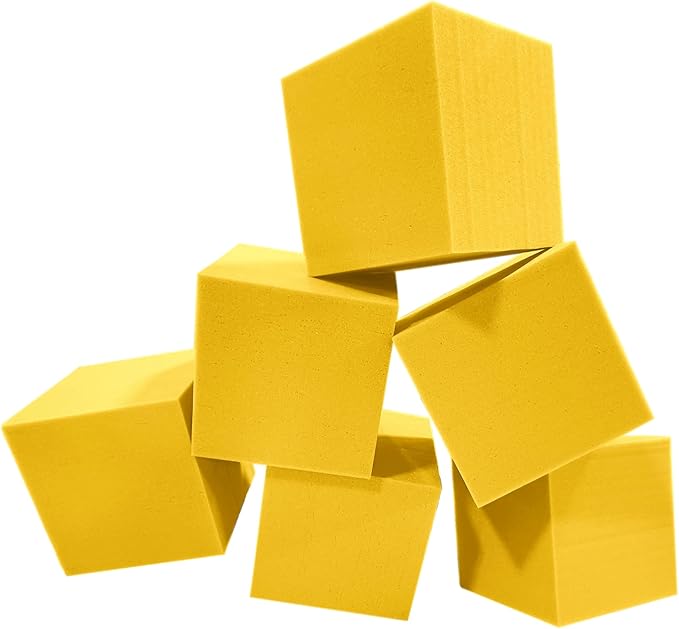 ENVIROLITE 8" Foam Cubes | Full Pallet of Premium Quality Foam Cubes for Foam Pits | for BMX Pits, Trampoline Parks, Ninja Gyms, Gymnastics & Skatepark Foam Pits