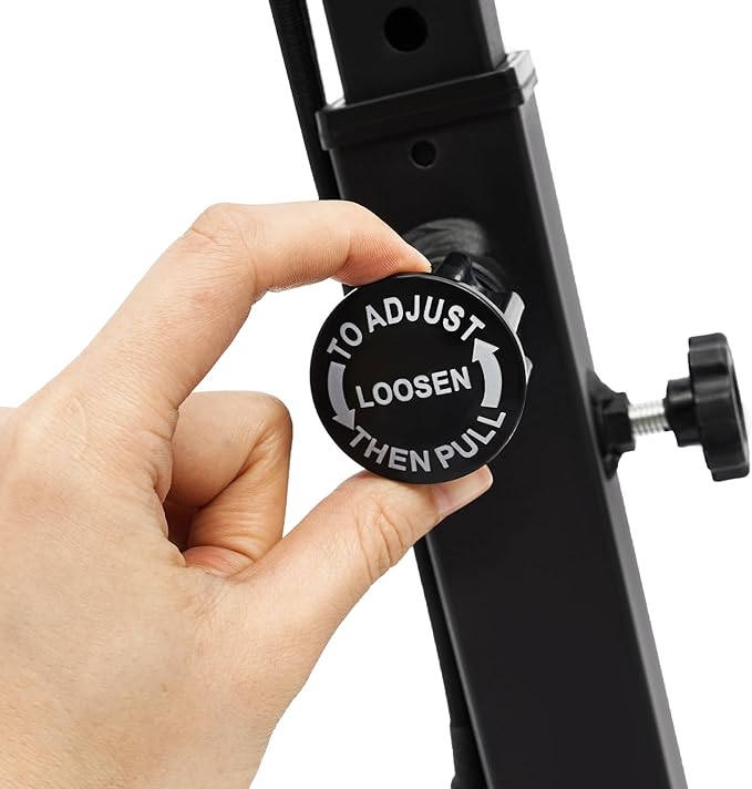 Pedal Exerciser Bike Foldable Pedal Exerciser Bike Hand Arm Leg and Knee Exercise Peddler for Seniors Adjustable Height Pedal Exercise Bike for Total Body Home Exercise Equipment