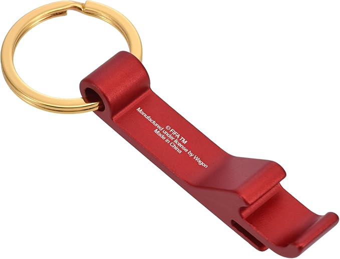 Official FIFA World Cup 2026 Edition - 2.5 inch Aluminum Bottle Opener Keychain - Once-in-a-Lifetime Collector’s Item- Premium Light Weight Aluminium Alloy- Perfect for Backpacks, Keys, and Luggage