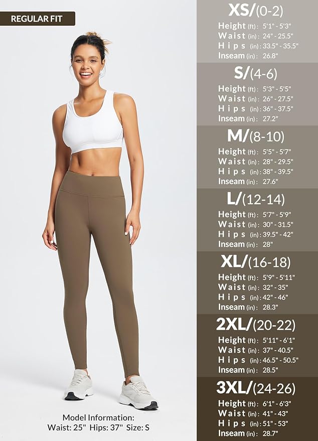 baleaf Women's Fleece Lined Leggings Water Resistant Thermal Winter Warm Tights High Waisted with Pockets Running Gear