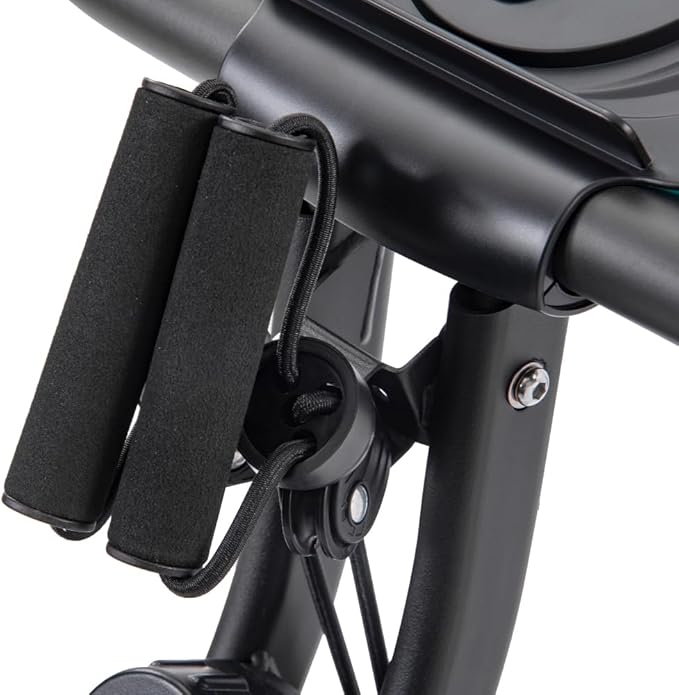 Foldable Exercise Bike with 16-Level Resistance, Upright & Recumbent Magnetic Indoor Cycling Machine for Home Workout