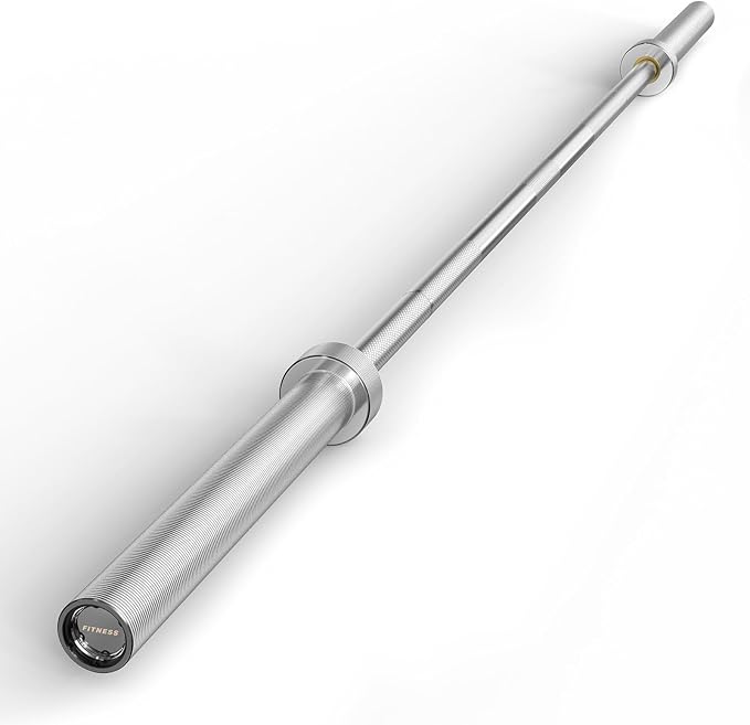Olympic Barbell, 45lb/35lb 2-inch Weight Bar for Bench Press, 7ft/6.5ft Olympic Bar, 1000 lb/1500 lb High-Capacity, Hard Chrome, Knurled Grip, Strength Training Deadlift Weightlifting Squat