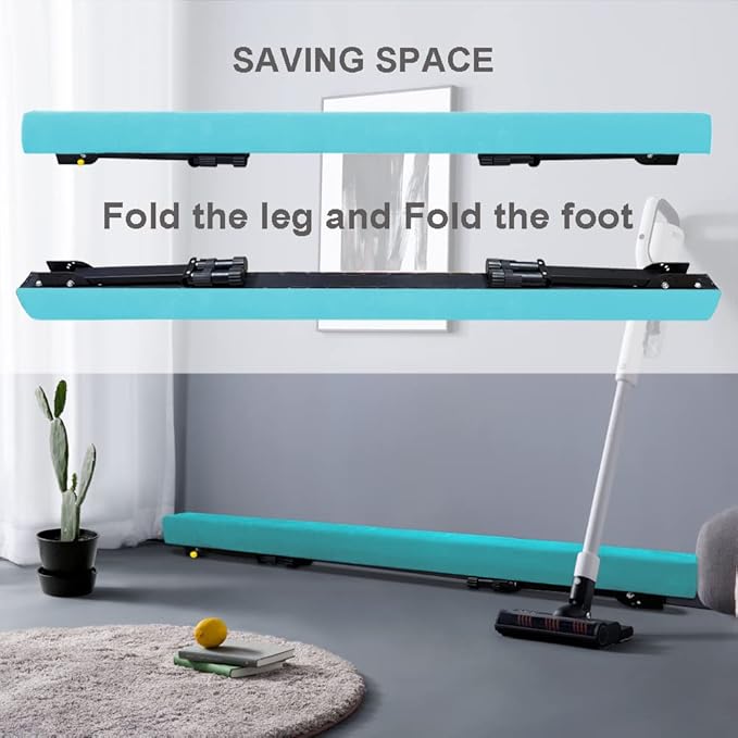 8FT Adjustable&Foldable Gymnastics Balance Beam,Home Gym Equipment,Easy Assembling and Storage,No Tool Require,for Kids Children Girls Training