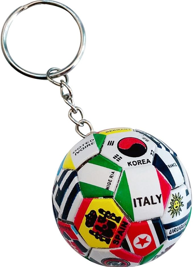 Sports Ball Key Chain Football Match World Cup Team Keychains