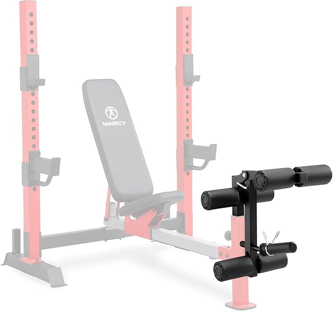 Marcy Standard & Olympic Adjustable Weight Benches and Accessories - Build You Own Home Gym with Optional Attachments Available: Lat Tower, Leg Developer, and Arm Curl for Full Body Exercise and Strength Training