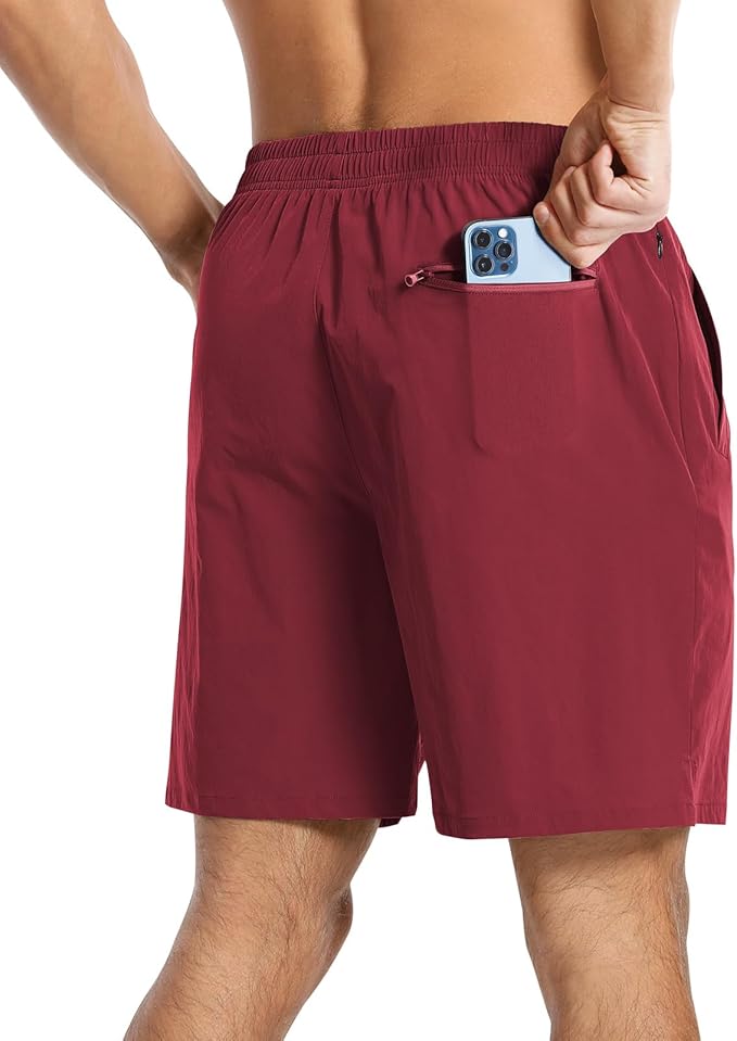 CANGHPGIN Mens Workout Athletic Shorts 7 inch / 5 inch Quick Dry Running Shorts Men Lightweight Sports Gym Shorts with Pocket